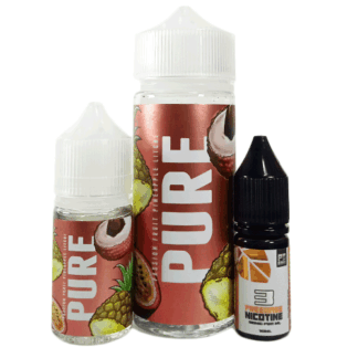Pure Red | Longfill Combo | Passion fruit, Pineapple & Lychee
